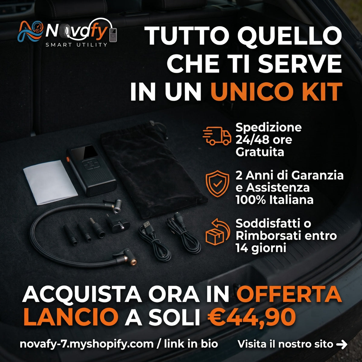 Immagine promozionale NOVAFY AIR PRO